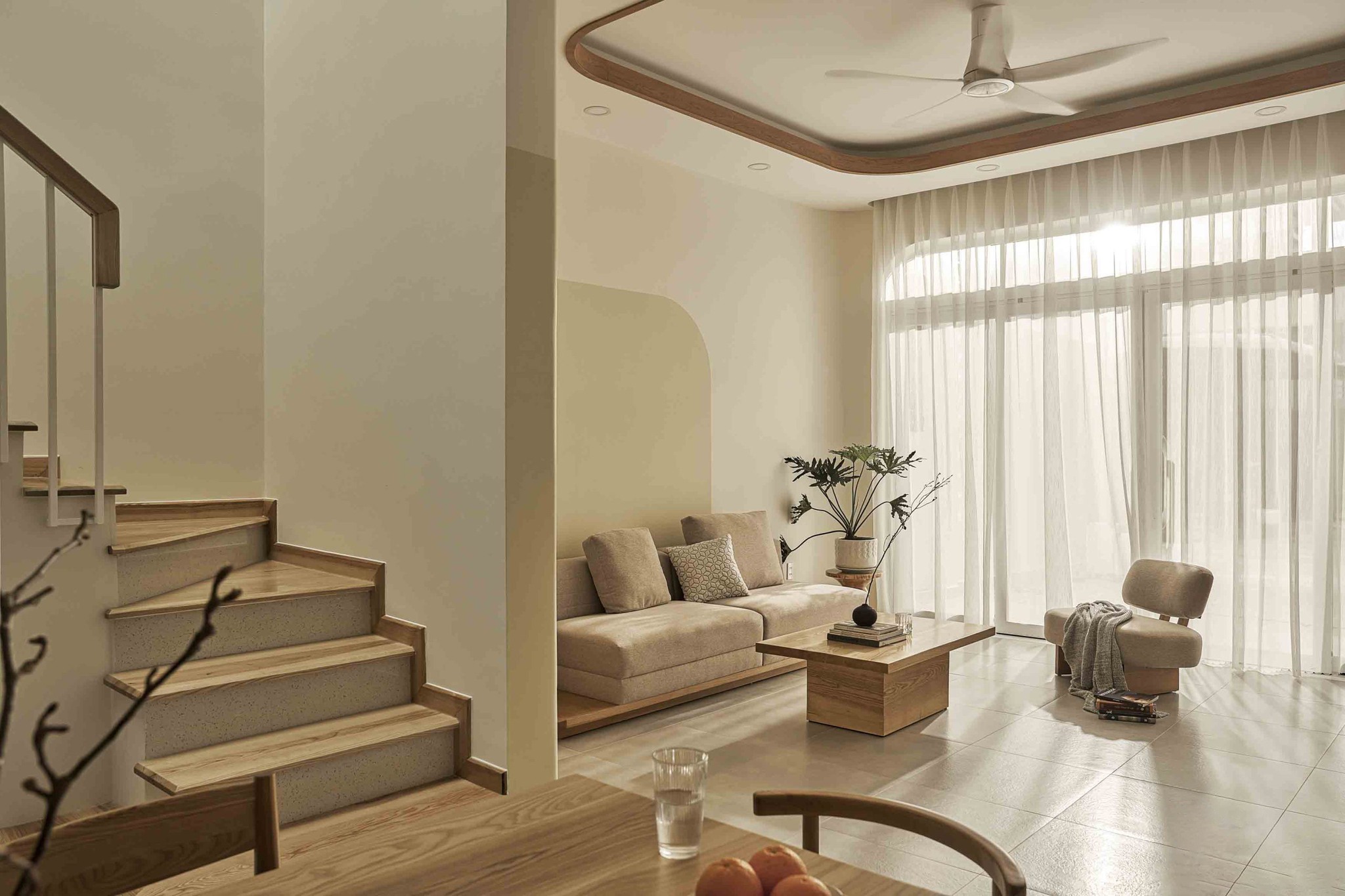 Top 20+ đơn vị thiết kế nội thất nhà phố Nghệ An uy tín 2026 24 Nội thất nhà phố phong cách tối giản