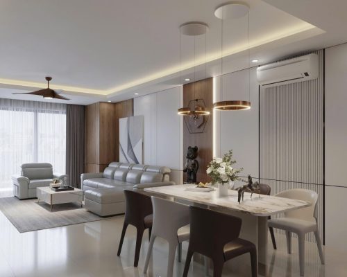 Nội thất chung cư Lumiere – 106m2 – 3PN – Anh Bắc 1 noi that chung cu vinhomes royal city 105m2 3pn chi ngoc 6