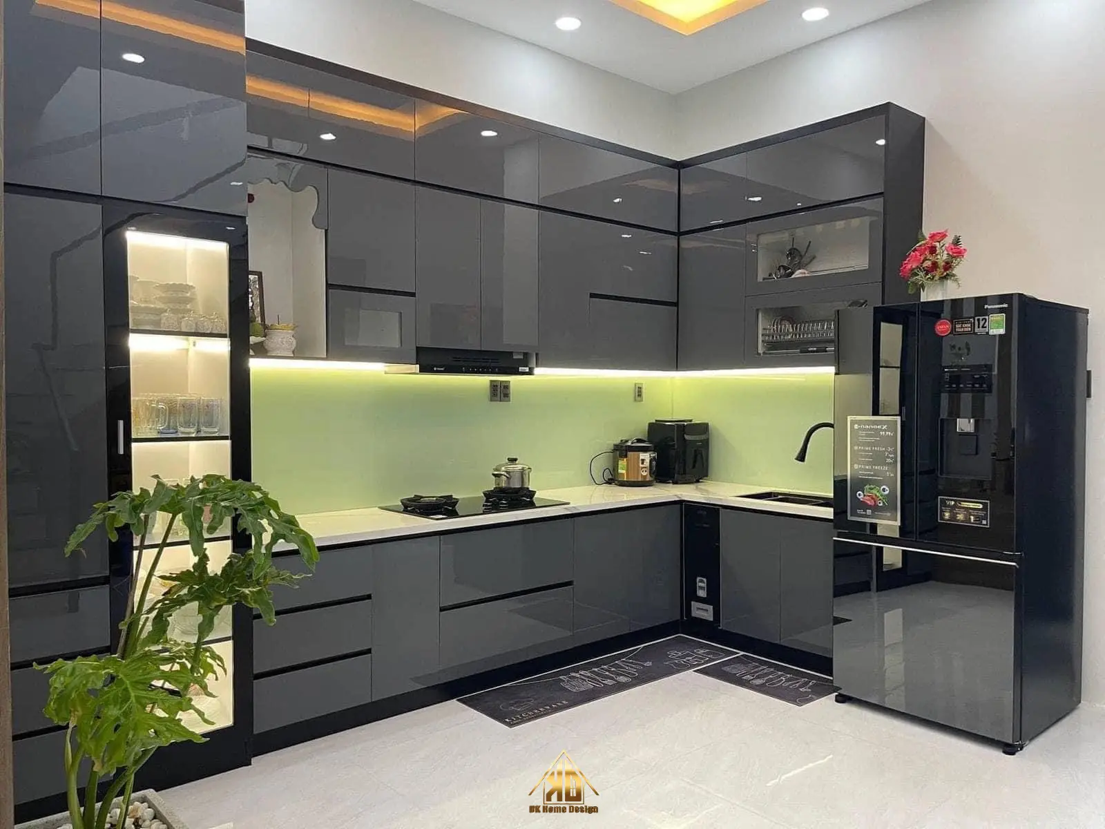 Thiết Kế Phòng Bếp Nhà Phố Hiện Đại Đô Lương: Tối Ưu Không Gian Sống 19 Bàn giao phòng bếp nhà phố hoàn thiện cho khách hàng