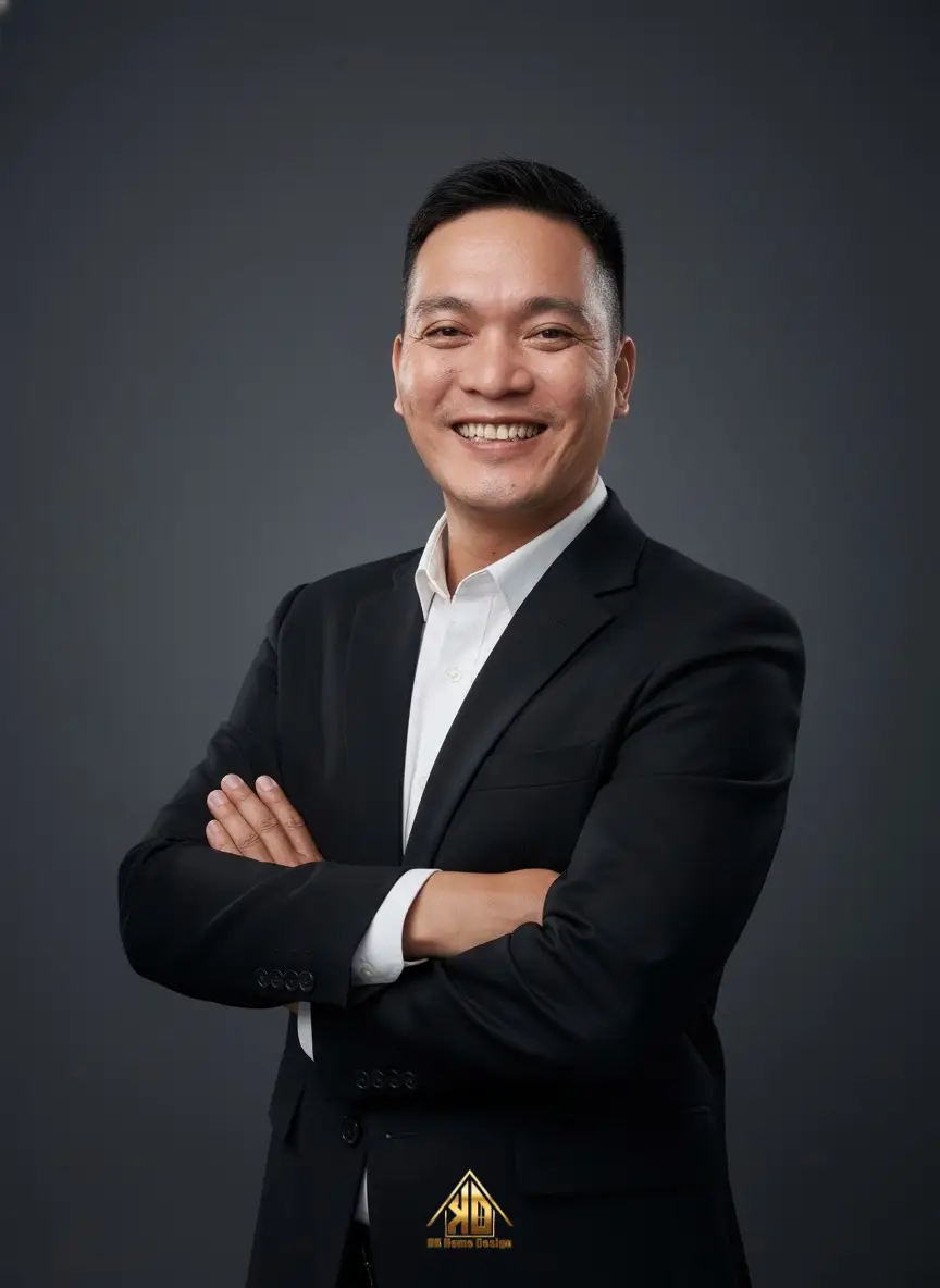 Hướng Dẫn Bố Trí Chuẩn Phong Thủy Cho Thi Công Nội Thất Nhà Phố Hiện Đại Tại Đô Lương Rước Tài Lộc 2026 17 KTS Trần Tùng trực tiếp kiểm tra tiến độ thi công nội thất