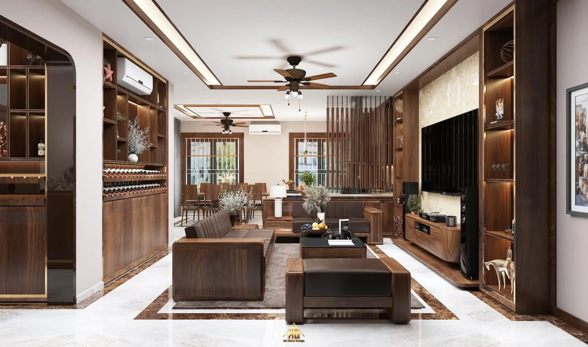 Quy trình làm việc 3 Mẫu thiết kế nội thất nhà phố hiện đại Đô Lương đẳng cấp