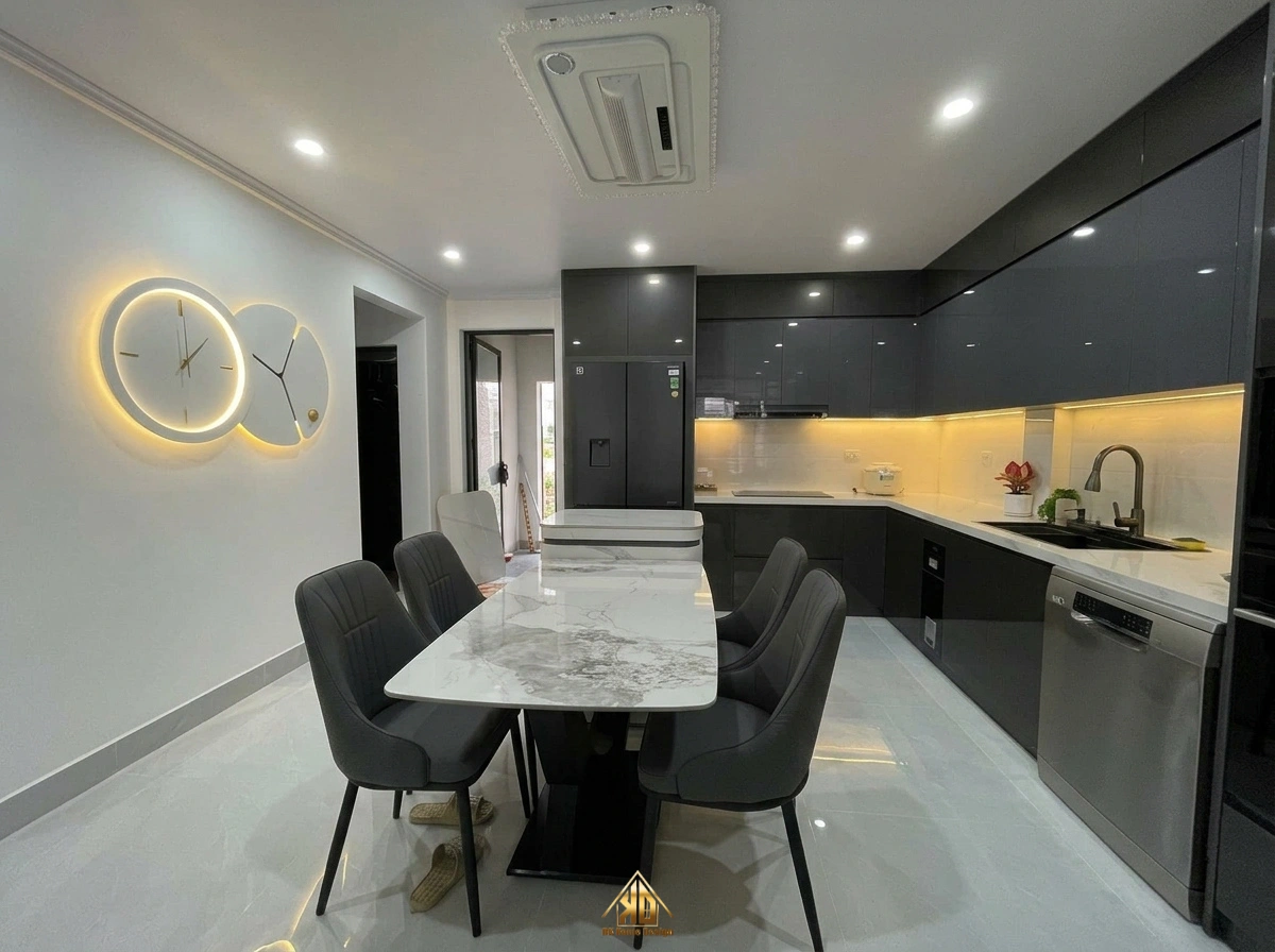 1001+ Mẫu Thiết Kế Thi Công Nội Thất Nhà Phố Hiện Đại 6m mặt tiền Tiện Nghi, Sang Trọng 7 Mẫu nội thất nhà phố 6m đẹp khu vực bàn ăn