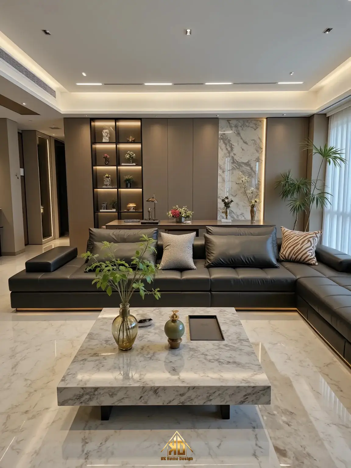 Ý tưởng thiết kế nội thất phòng khách nhà phố liền kề đẹp tại Đô Lương 19 Hình ảnh công trình hoàn thiện nội thất phòng khách tại Đô Lương