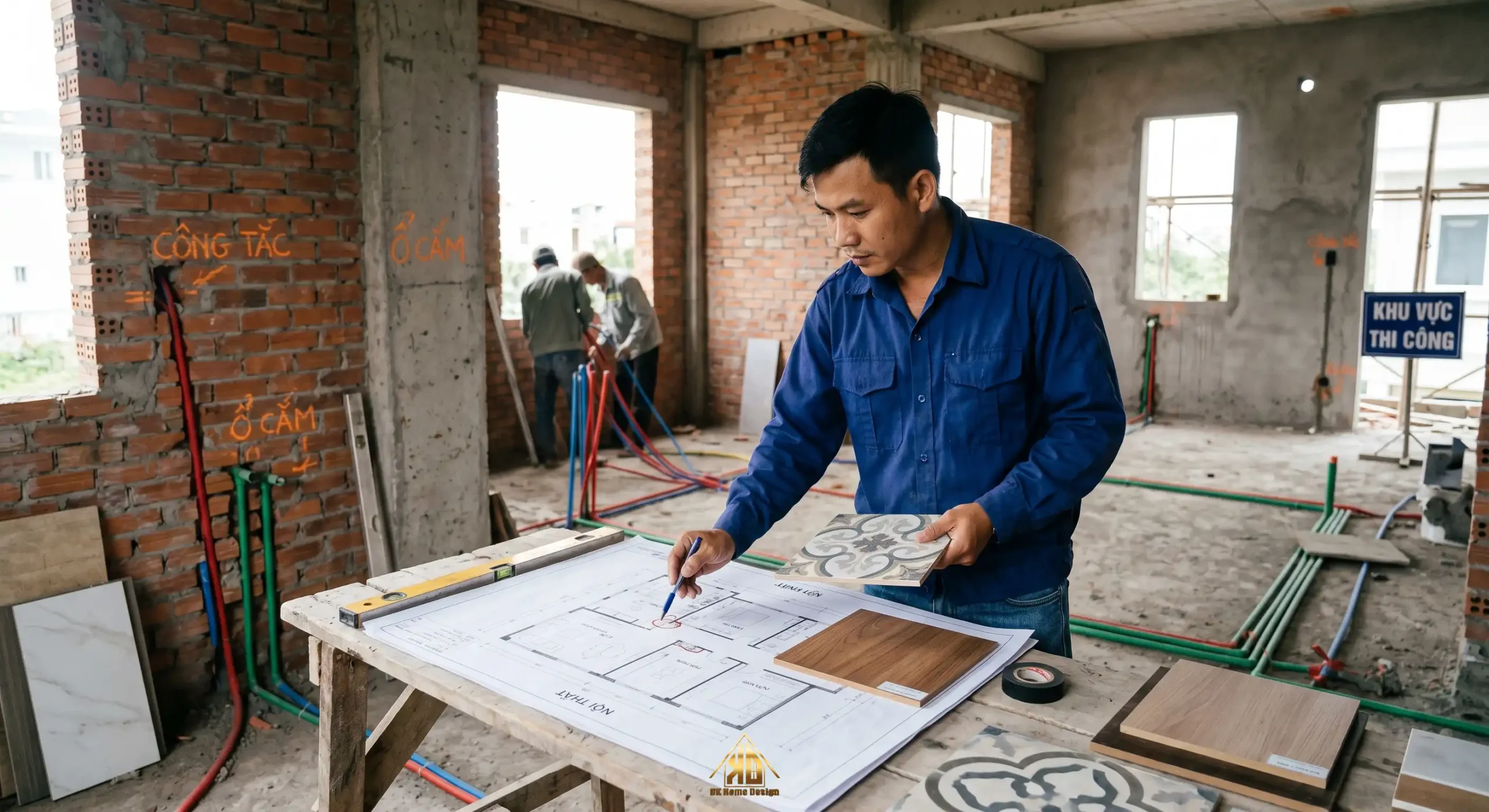 Làm thế nào để chọn vật liệu tốt nhất khi thi công nội thất nhà phố hiện đại Đô Lương Nghệ An? 14 Thời điểm chọn vật liệu thi công nội thất