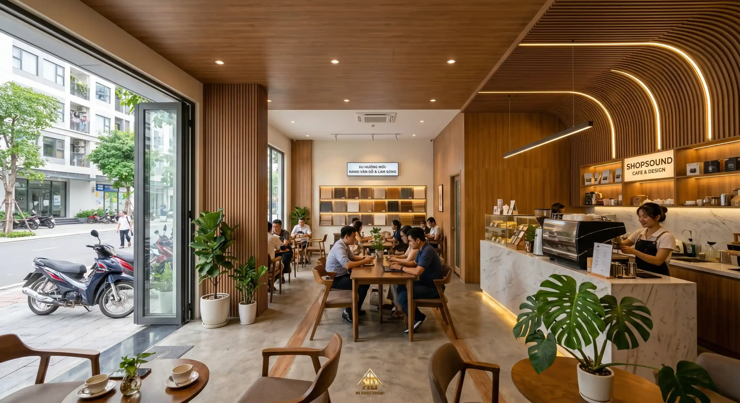 Giải Pháp Thiết Kế Thi Công Nội Thất Nhà Phố Hiện Đại Kinh Doanh Kết Hợp Mặt Tiền 8m Sâu 20m 8 Xu hướng thiết kế nội thất shophouse mới nhất