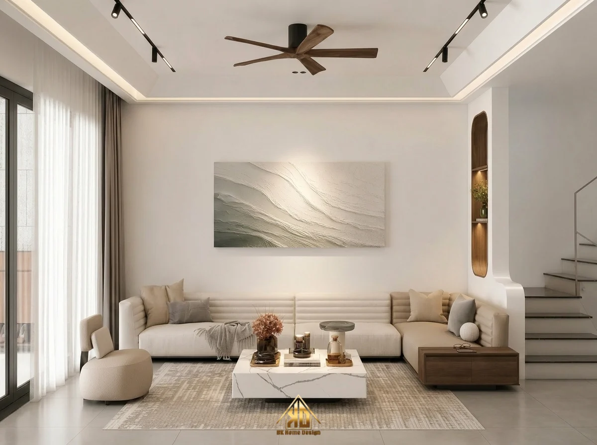 Kinh Nghiệm Thi Công Nội Thất Phòng Khách Nhà Ống Đô Lương, Nghệ An Đẹp & Tối Ưu Công Năng 1 Kinh nghiệm thi công nội thất phòng khách nhà ống Đô Lương Nghệ An