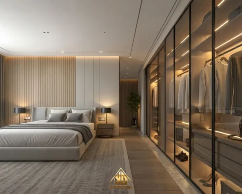 Ngân Sách Thi Công Nội Thất Trọn Gói Nhà Phố Ở Đô Lương, Nghệ An Thì Hoàn Thiện Được Những Hạng Mục Nào? 31 Nội thất phòng ngủ master nhà phố