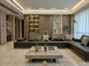 Thi công nội thất phòng khách 150 triệu tại Đô Lương, Nghệ An làm được những gì?