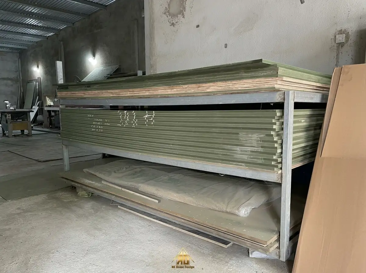 Thi công nội thất phòng khách giá rẻ Đô Lương, Nghệ An có thật sự tiết kiệm? 3 Xưởng nội thất phòng khách gỗ công nghiệp Đô Lương