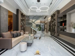 Dịch vụ thi công nội thất trọn gói cho nhà ống tại Đô Lương: Tối ưu chi phí và không gian