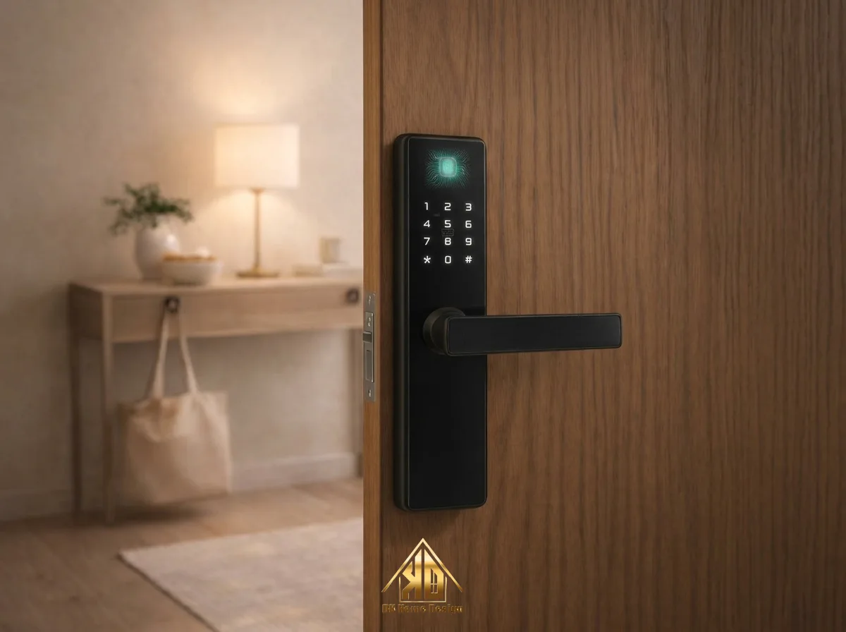 Phụ Kiện Tiêu Chuẩn Để Thi Công Nội Thất Trọn Gói Tại Đô Lương Bao Gồm Những Gì? 10 Khóa cửa điện tử vân tay cao cấp cho cửa thông phòng