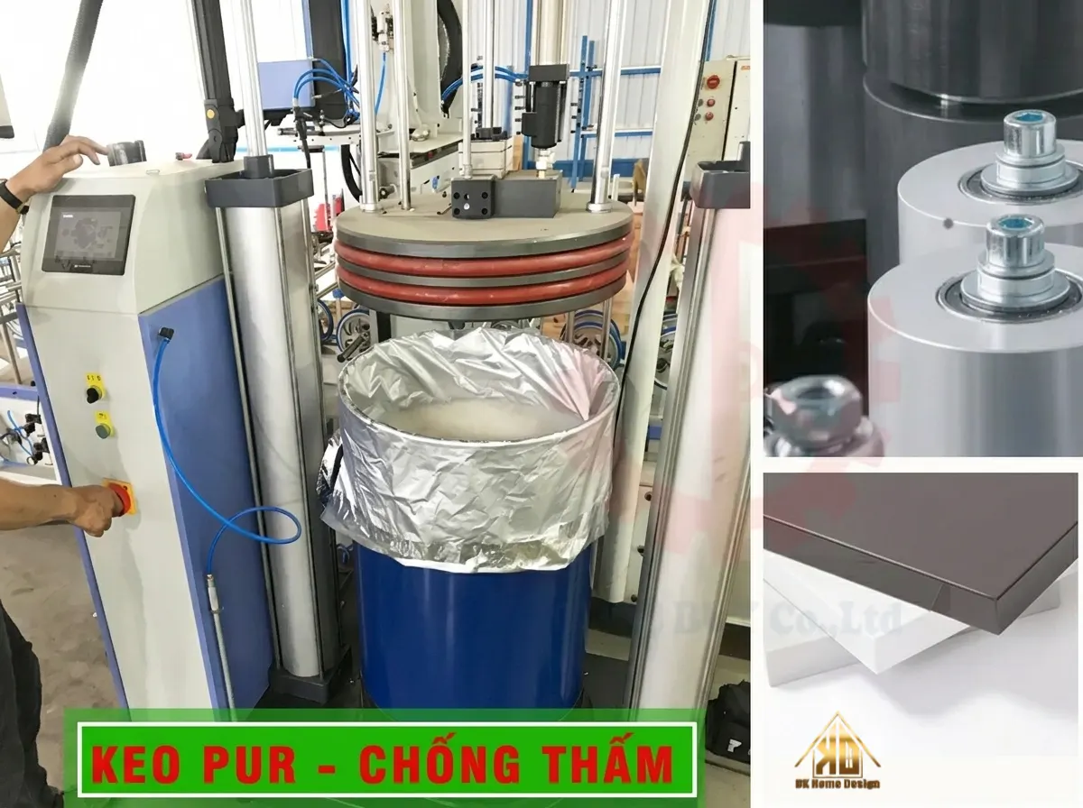 Ván MDF Bị Mốc Khi Thi Công Nội Thất Trọn Gói Giao Khoán Sau 1 Năm Sử Dụng Lỗi Do Đâu? 15 Ứng dụng keo PUR chống thấm nước 100% cho tủ bếp MDF