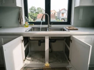 5 Lý do bắt buộc phải dùng nhựa picomat cho tủ bếp khi thi công nội thất trọn gói tại Đô Lương Nghệ An