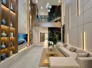 Thi Công Nội Thất Trọn Gói Nhà Mặt Tiền 6m: Kinh Nghiệm Tối Ưu Ánh Sáng Nhà Ống Khép Kín tại Đô Lương