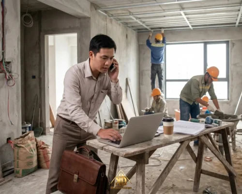 Khảo Sát Khu Đất Biệt Thự Đô Lương: 10 Hạng Mục Cần Xem Trước Khi Vẽ Bản Vẽ 38 Khó khăn khi không chọn giải pháp thi công nội thất trọn gói biệt thự