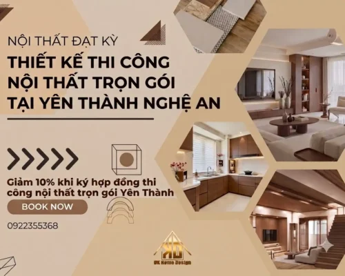 Giảm 10% khi ký hợp đồng thi công nội thất trọn gói ở Yên Thành Nghệ An trong tháng này 33 Giảm 10% khi ký hợp đồng thi công nội thất trọn gói Yên Thành