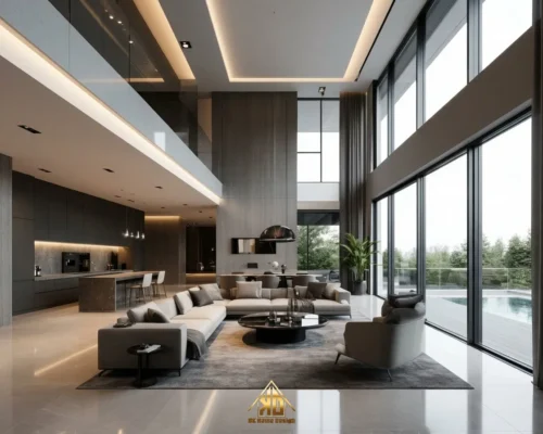 Xu Hướng Thi Công Nội Thất Trọn Gói Hiện Đại Tại Yên Thành Hot Nhất Năm 2026 34 Hoàn thiện nội thất biệt thự hiện đại sang trọng tại Đô Thành Yên Thành