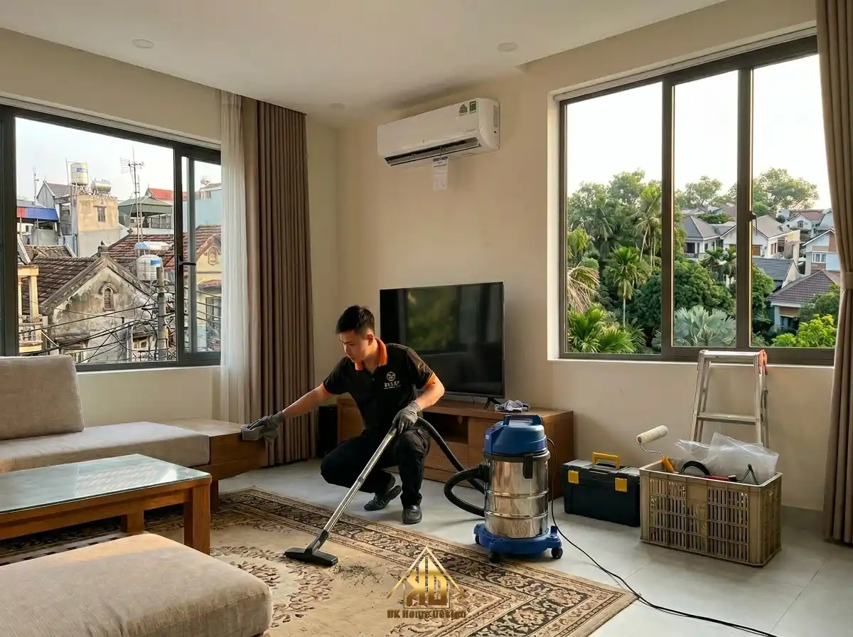 Top 5 xưởng thiết kế thi công nội thất trọn gói uy tín tại Yên Thành đáng "chọn mặt gửi vàng" 18 Nghiệm thu bàn giao nội thất trọn gói