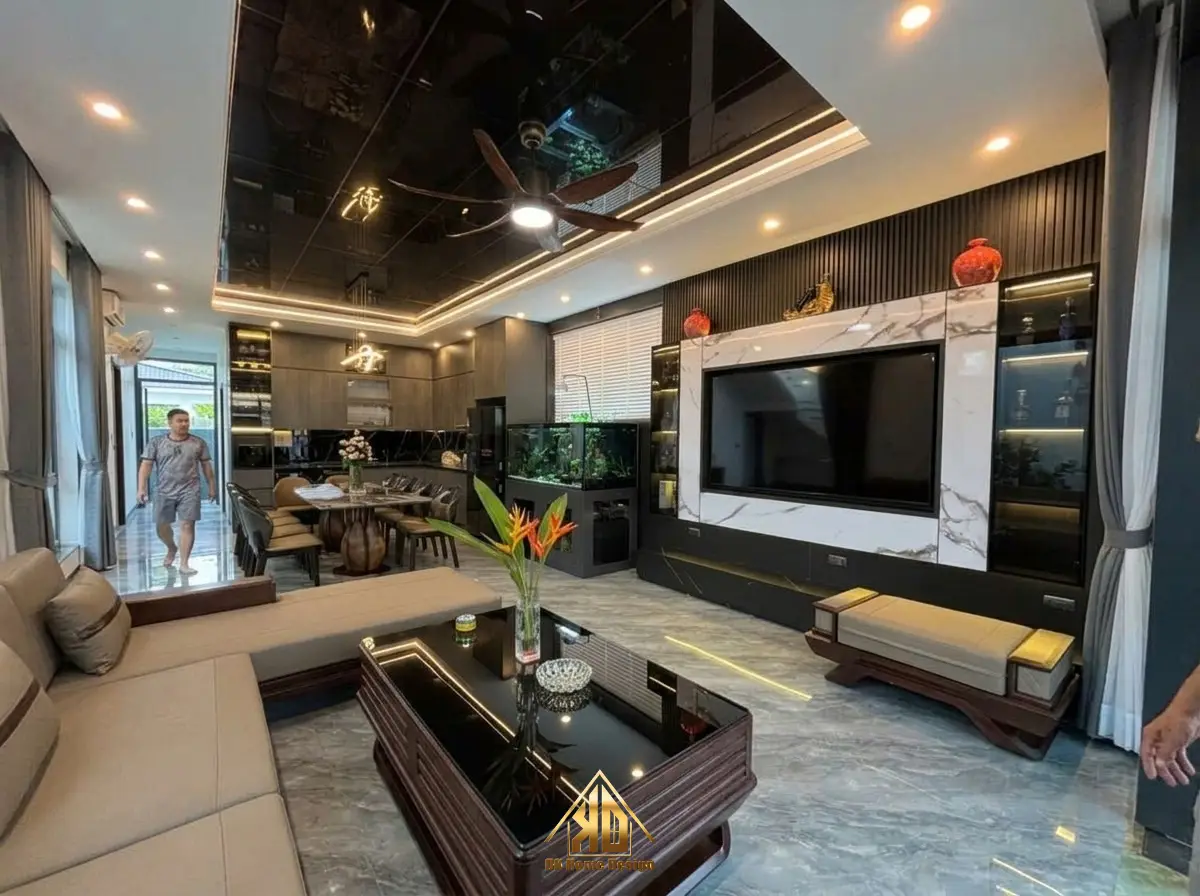 Báo giá thi công nội thất trọn gói Vinh, Nghệ An mới nhất 2026 – Đẳng cấp xứng tầm không gian 13 Hoàn thiện thiết kế thi công nội thất tp vinh căn biệt thự Eco Central Park
