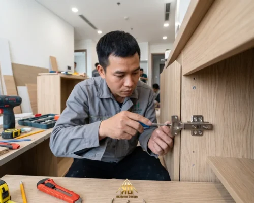 Nội thất phòng ngủ trẻ em an toàn: 6 nguyên tắc và cách chọn 42 Bản lề giảm chấn cho tủ áo phòng ngủ master