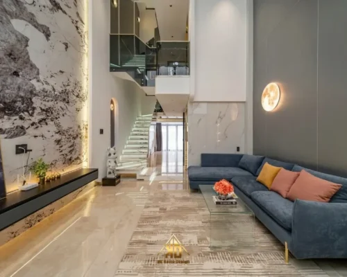 Quy Trình Thi Công Nội Thất Trọn Gói Đô Lương: 6 Bước Để Nhà Xong Đúng Hẹn, Không Phát Sinh 41 Phòng khách hoàn thiện sau khi bàn giao theo quy trình thi công nội thất trọn gói Đô Lương