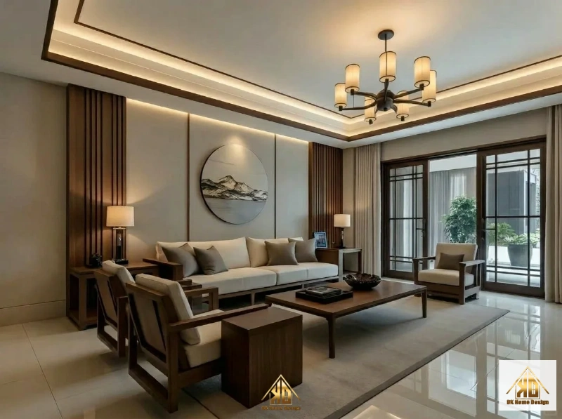 Thiết Kế Nội Thất Nhà Phố Mặt Tiền 4m: Giải Pháp Tối Ưu Ánh Sáng 6 Phân lớp ánh sáng LED trong thiết kế thi công nội thất nhà phố hiện đại 4m